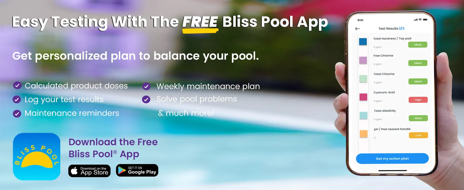 Bliss Pool Chlorine Stabilizer & Conditioner