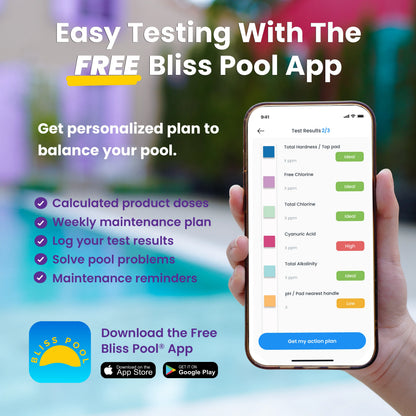 Bliss Pool 7 in 1 Test Strips