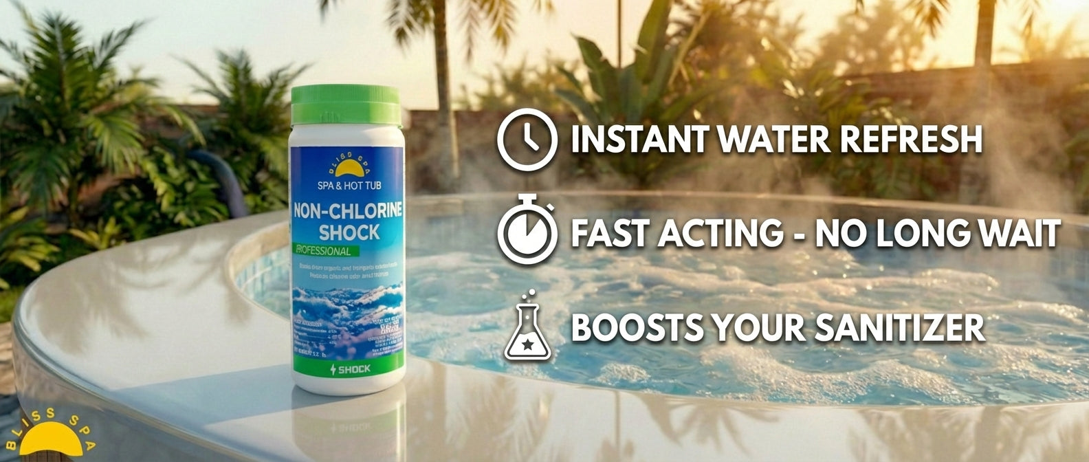 Bliss Spa & Hot Tub Non-Chlorine Shock Treatment