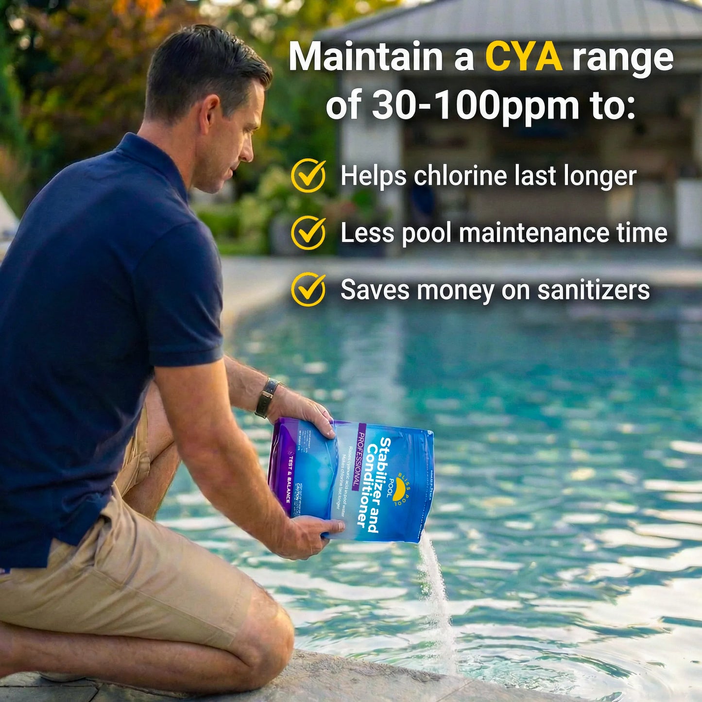 Bliss Pool Chlorine Stabilizer & Conditioner