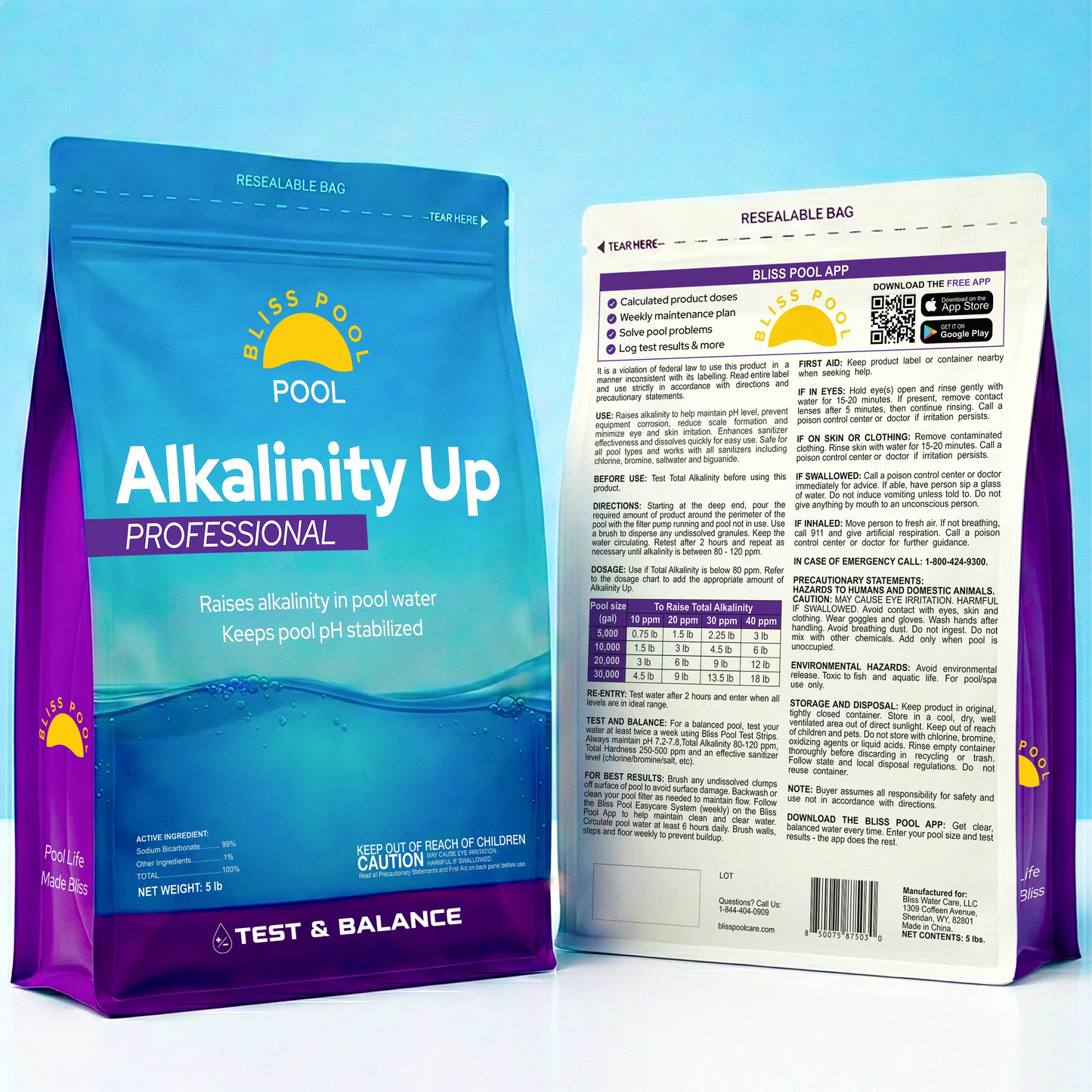 Bliss Pool Alkalinity Up