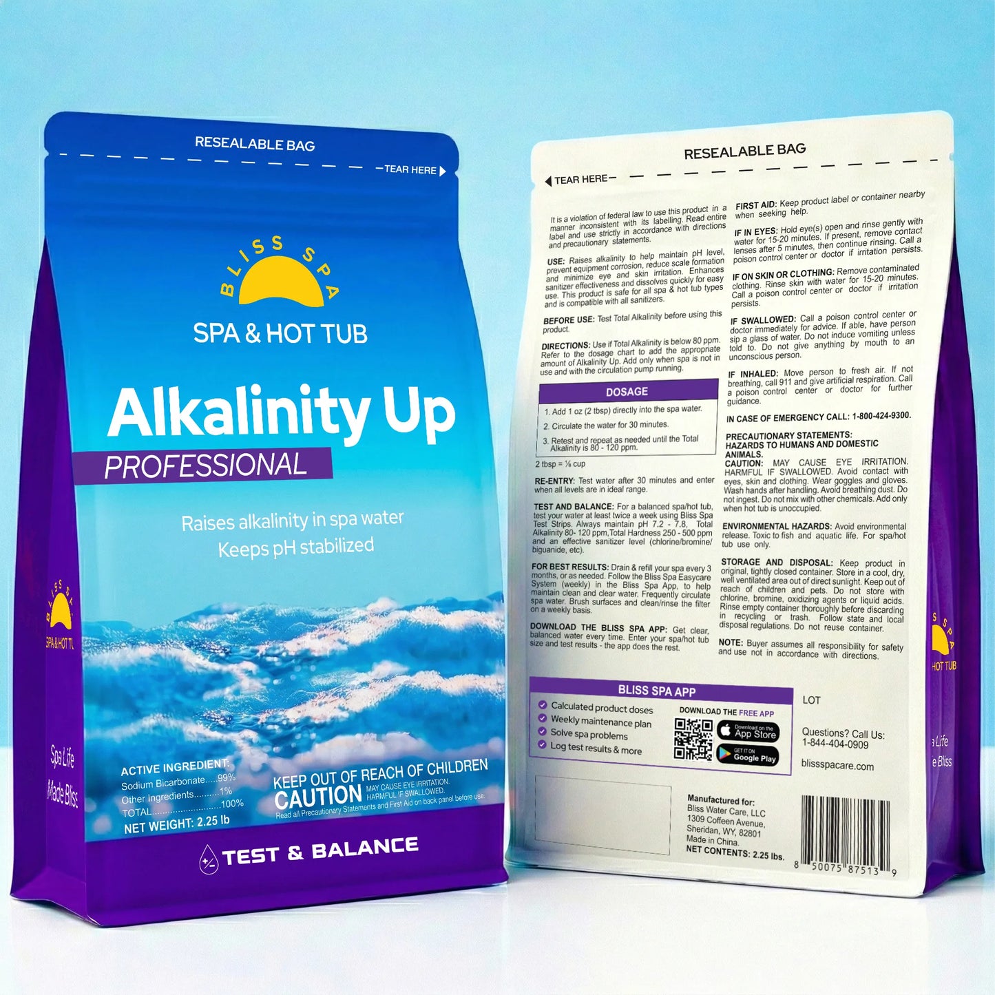 Bliss Spa & Hot Tub Alkalinity Up
