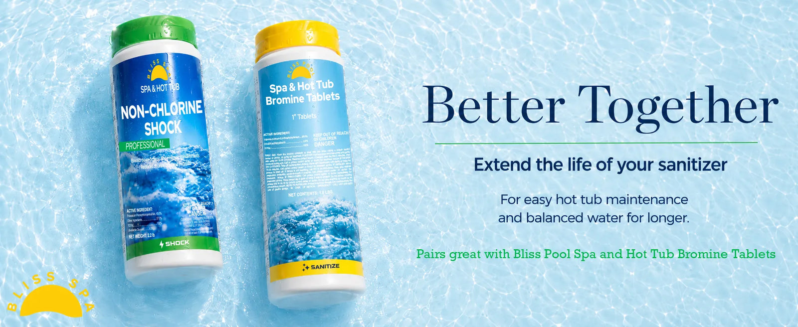 Bliss Spa & Hot Tub Non-Chlorine Shock Treatment