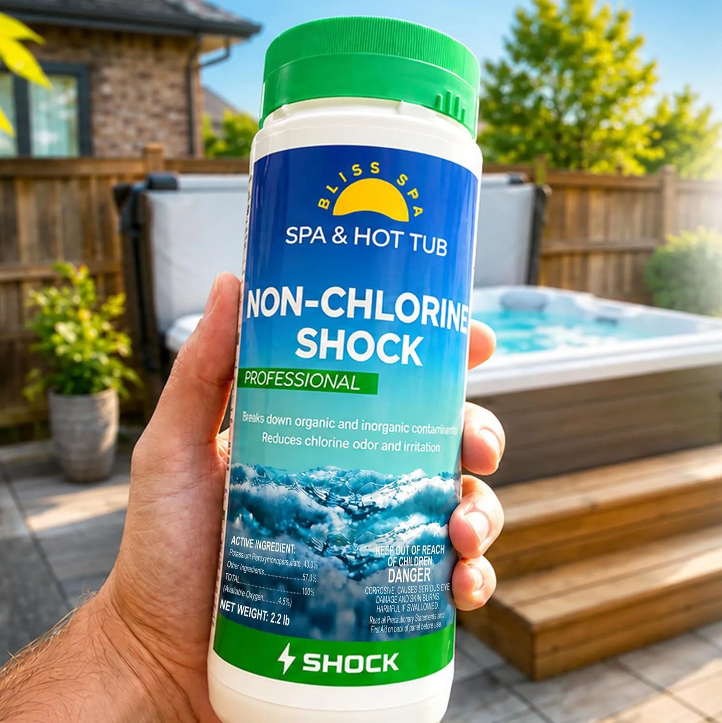 Bliss Spa & Hot Tub Non-Chlorine Shock Treatment
