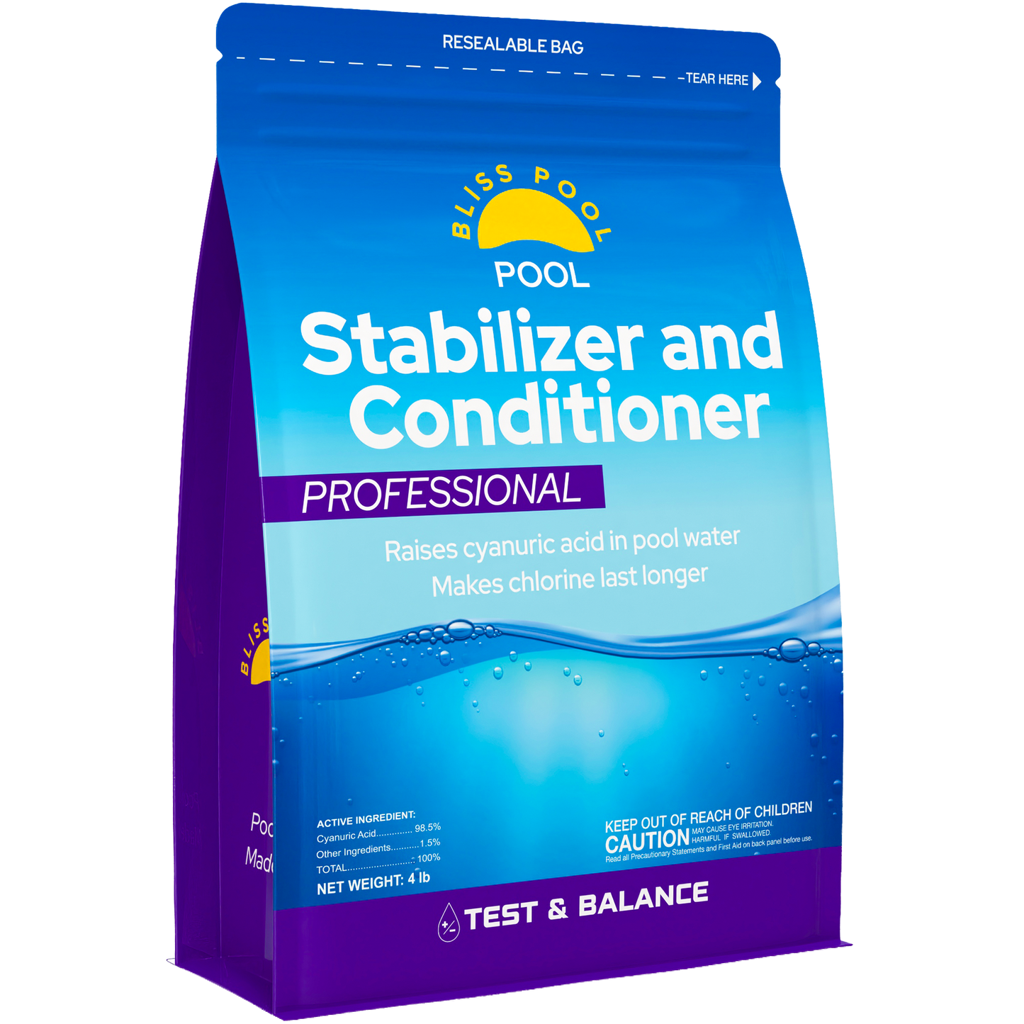 Bliss Pool Chlorine Stabilizer & Conditioner