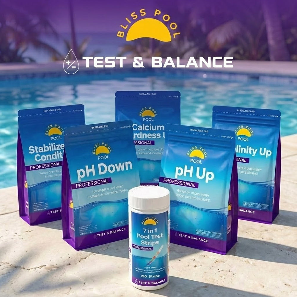 Bliss Pool 7 in 1 Test Strips